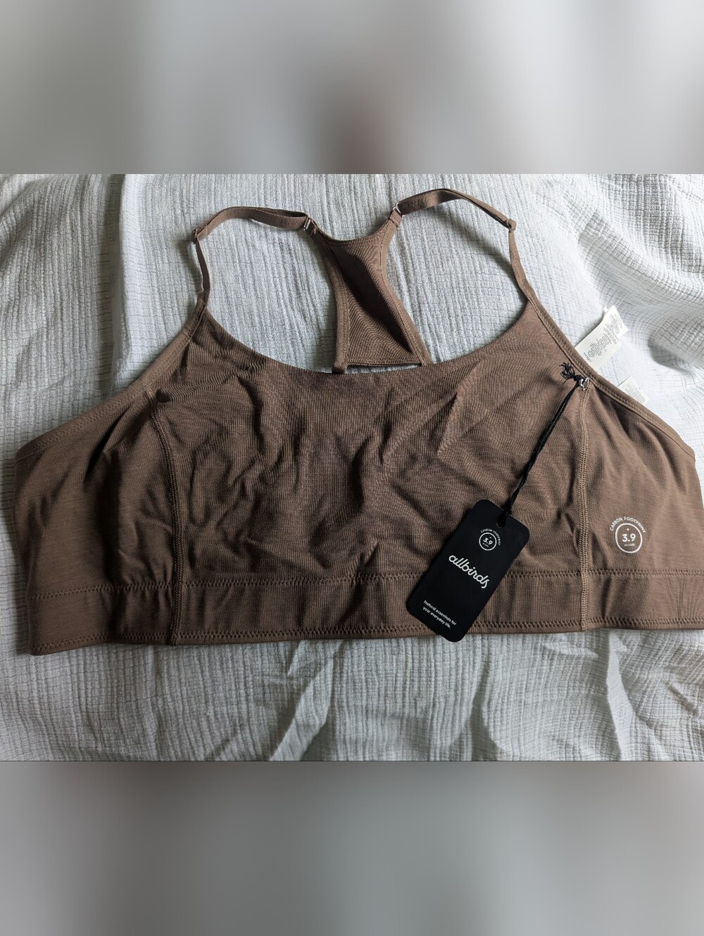 Allbirds Women’s Brown Racerback Bralette